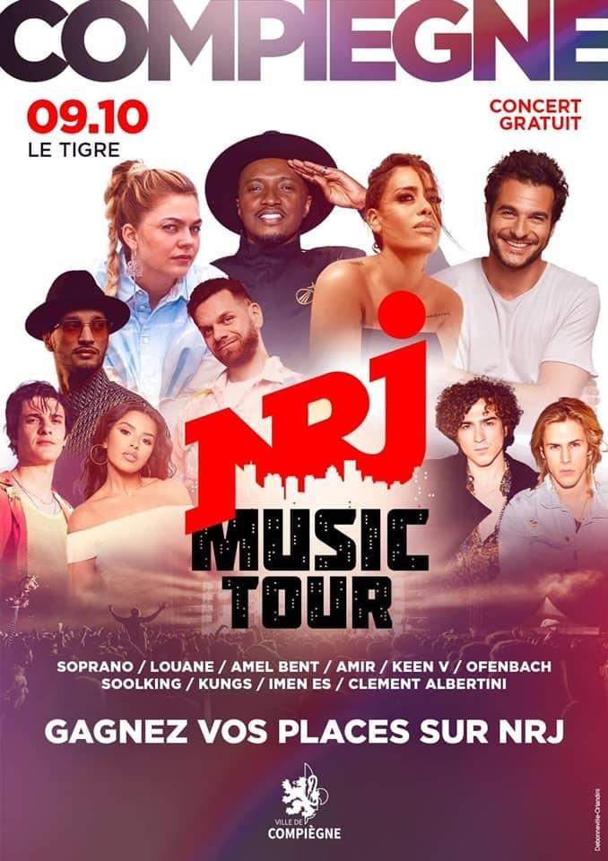 nrj music tour france