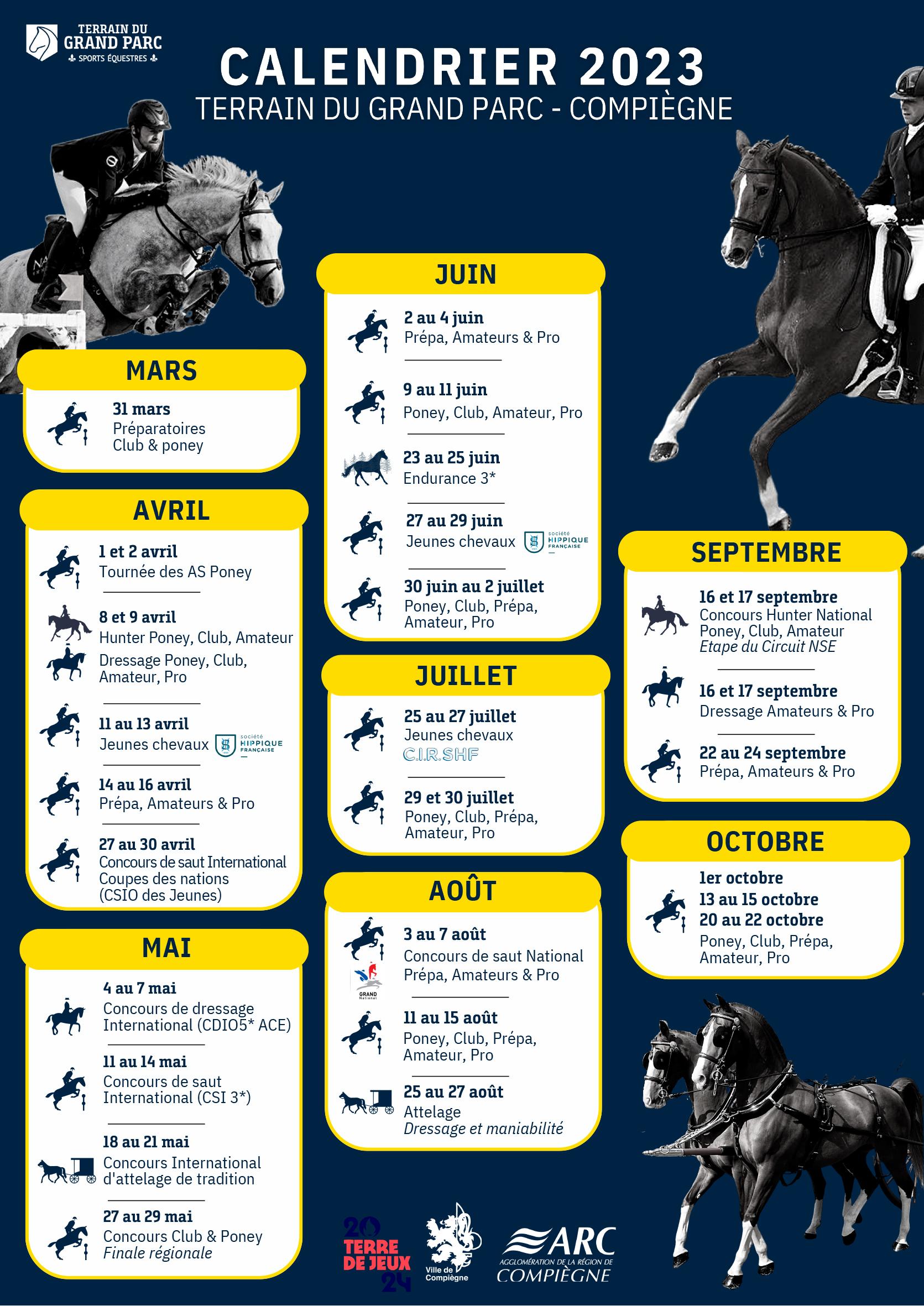 Hippodrome De Compiegne Calendrier 2024 Jayne Loralyn
